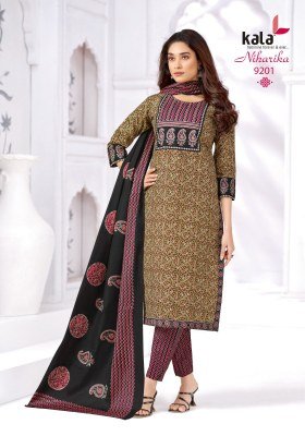 Kala Niharika Vol 6 Pure Cotton Kurti Pant Dupatta Wholesale  readymade suit catalogs
