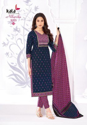 Kala Niharika Vol 6 Pure Cotton Kurti Pant Dupatta Wholesale  readymade suit catalogs