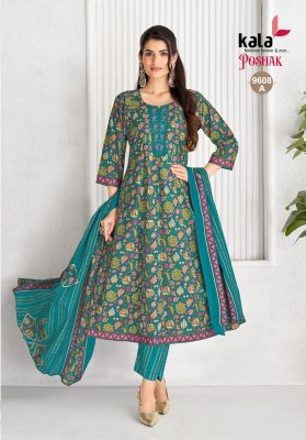 Kala Poshak Vol. 5 Heavy Cotton Printed Anarkali Kurti Pant with Dupatta Set kurti pant with dupatta Catalogs