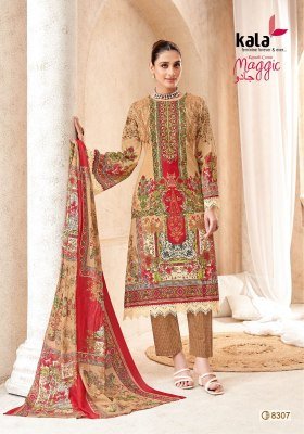Kala Tarika Creation Magic Vol 23 Karachi Designer Unstitched Cotton Suit Set with Cotton Dupatta Wholesale dress material catalogs