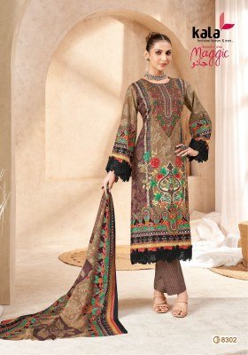 Kala Tarika Creation Magic Vol 23 Karachi Designer Unstitched Cotton Suit Set with Cotton Dupatta Wholesale dress material catalogs