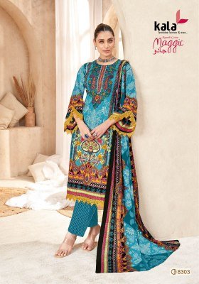 Kala Tarika Creation Magic Vol 23 Karachi Designer Unstitched Cotton Suit Set with Cotton Dupatta Wholesale dress material catalogs