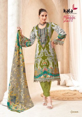 Kala Tarika Creation Magic Vol 23 Karachi Designer Unstitched Cotton Suit Set with Cotton Dupatta Wholesale dress material catalogs