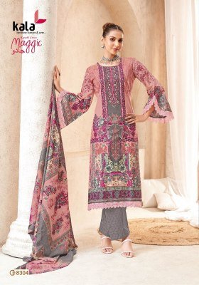 Kala Tarika Creation Magic Vol 23 Karachi Designer Unstitched Cotton Suit Set with Cotton Dupatta Wholesale dress material catalogs