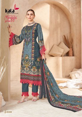 Kala Tarika Creation Magic Vol 23 Karachi Designer Unstitched Cotton Suit Set with Cotton Dupatta Wholesale dress material catalogs