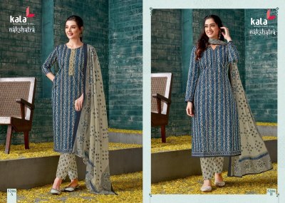 Kala by nakshtra vol 1 pure cotton dress material catalogue at wholesale price readymade suit catalogs