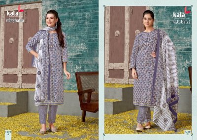 Kala by nakshtra vol 1 pure cotton dress material catalogue at wholesale price readymade suit catalogs