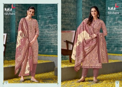 Kala by nakshtra vol 1 pure cotton dress material catalogue at wholesale price readymade suit catalogs