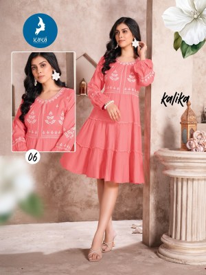 Kalika by Kaya reyon super quality best designer western top collection at affordable rate western wear catalogs
