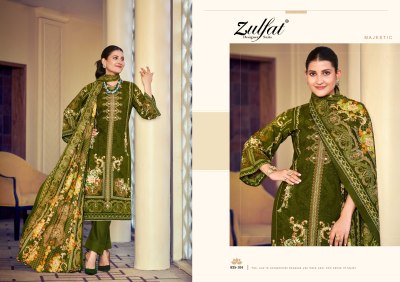 Kalki by Zulfat Pure Heavy exclusive unstitched suit catalogue with low budget dress material catalogs