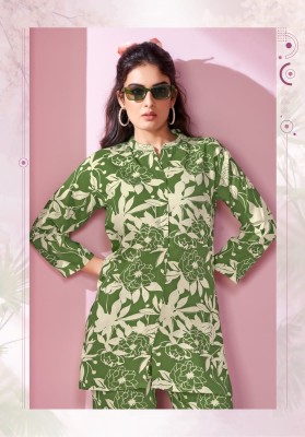 Kalki vol 1 by Mayur Heavy Reyon Pringted Trendy co ord set catalogue at affordable rate co ord set catalogs
