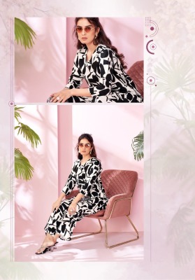 Kalki vol 1 by Mayur Heavy Reyon Pringted Trendy co ord set catalogue at affordable rate co ord set catalogs