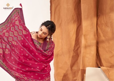Kalki vol 18 by Suryajyoti Jam Satin foil printed unstitched suit catalogue at low rate salwar kameez catalogs