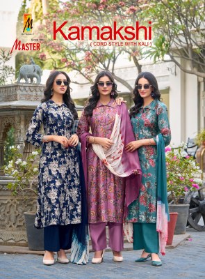 Kamakshi by Master Designer Foil discharge printed Kali Co ord set  collection wholesale catalogs