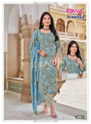 Kanika Kavya Avantika Vol. 8 Kurti Pant with Dupatta kurti pant with dupatta Catalogs
