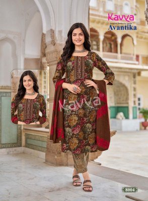 Kanika Kavya Avantika Vol. 8 Kurti Pant with Dupatta kurti pant with dupatta Catalogs