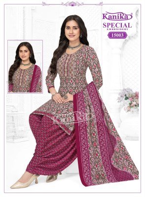 Kanika Special Vol 15 Straight Cut Top & Patiala Suit Wholesale readymade suit catalogs