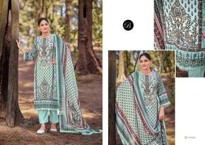 Kanika by Belliza Pure viscorse Muslin Digital Printed dress material af affordable rate dress material catalogs