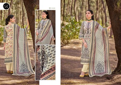 Kanika by Belliza Pure viscorse Muslin Digital Printed dress material af affordable rate dress material catalogs