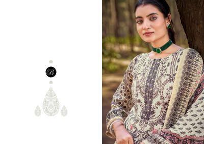 Kanika by Belliza Pure viscorse Muslin Digital Printed dress material af affordable rate dress material catalogs