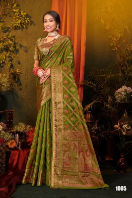Kanishka by saroj exclusive Soft Organja Mina Design Saree catalogue sarees catalogs