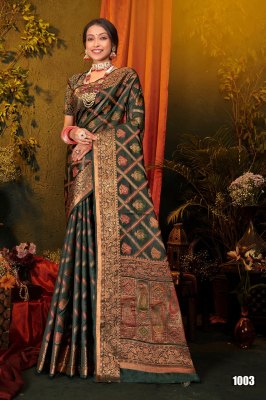 Kanishka by saroj exclusive Soft Organja Mina Design Saree catalogue sarees catalogs