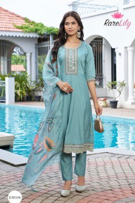 Kara Fashion Lizza Vol 1 Premium Roman Silk Suit with Kurti Pant DupattaOrganza Digital Dupatta Wholesale kurti pant with dupatta Catalogs