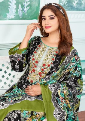 Karachi King vol 1 by Ganeshji Pure Heavy Soft Cotton Digital Style Print Pure Pakistani Prints suit collection at low rate wholesale catalogs