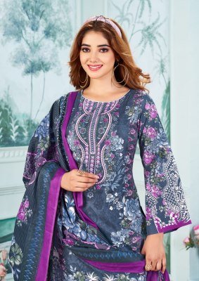 Karachi King vol 1 by Ganeshji Pure Heavy Soft Cotton Digital Style Print Pure Pakistani Prints suit collection at low rate dress material catalogs