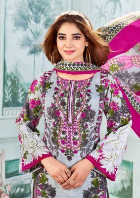 Karachi King vol 1 by Ganeshji Pure Heavy Soft Cotton Digital Style Print Pure Pakistani Prints suit collection at low rate dress material catalogs