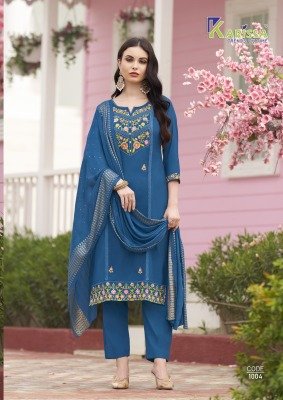 Karissa Joohi Handcrafted Premium Viscose Vatican Suit Bottom with Maslin Jacquard Dupatta Wholesale kurtis catalogs