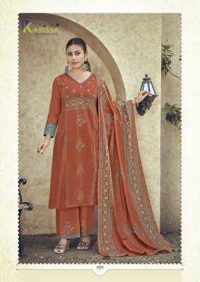 Karissa Kanika Premium Bombay Cotton Kurti Pant Dupatta Set kurti pant with dupatta Catalogs