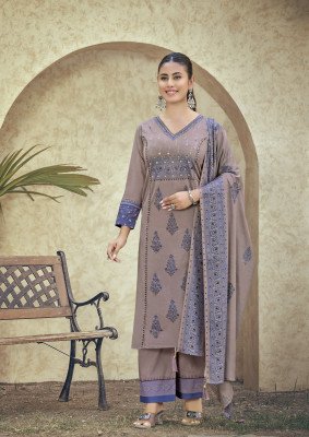 Karissa Kanika Premium Bombay Cotton Kurti Pant Dupatta Set kurti pant with dupatta Catalogs
