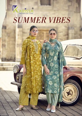 Karissa Summer Vibes Cotton Kurti Pant Set with Mirror Work & Mull Dupatta (S–3XL) kurti pant with dupatta Catalogs