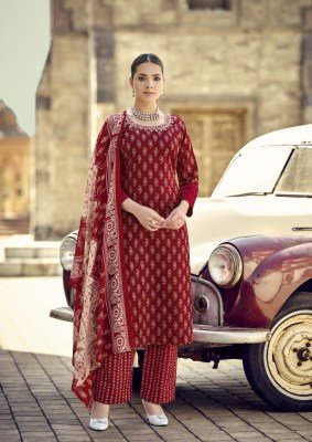 Karissa Summer Vibes Cotton Kurti Pant Set with Mirror Work & Mull Dupatta (S–3XL) kurti pant with dupatta Catalogs