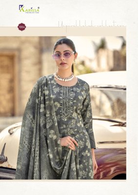 Karissa Summer Vibes Premium Cotton Top Pant Dupatta Set kurti pant with dupatta Catalogs