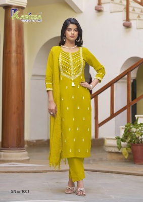Karissa by Samaira premium Heavy Cotton top bottom with dupatta collection at affordable rate readymade suit catalogs