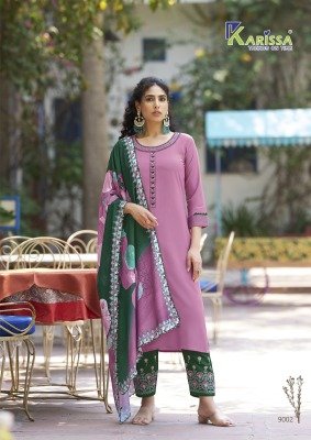 Karissa by Vidisha vol 9 Premium liva tag top bottom with dupatta catalogue at affordable rate readymade suit catalogs