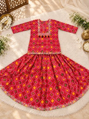 Karwa Chauth Special Bandhani Gopi Dress Collection – Pure Cotton 60×60 Size wise Combo Set