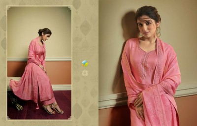 Kaseesh by Sitara present fancy embroidered dress material catalogue at affordable rate  salwar kameez catalogs