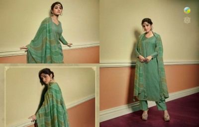 Kaseesh by Sitara present fancy embroidered dress material catalogue at affordable rate  salwar kameez catalogs