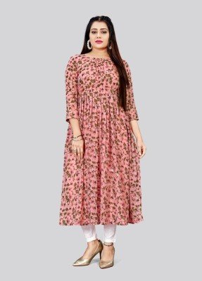 Kashish Kurti Georgette Print with cotton Kruti Only  Wholesale  kurtis catalogs
