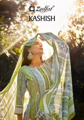 Kashish by Zulft pure cotton exclusive designer unstitched suit catalogue dress material catalogs