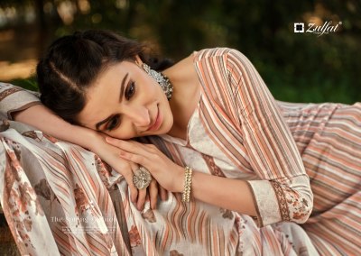 Kashish by Zulft pure cotton exclusive designer unstitched suit catalogue dress material catalogs