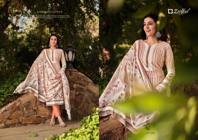 Kashish by Zulft pure cotton exclusive designer unstitched suit catalogue dress material catalogs