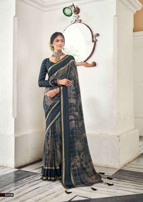 Kashvi Creation Ajnabee Party Wear Designer Saree supplier  sarees catalogs