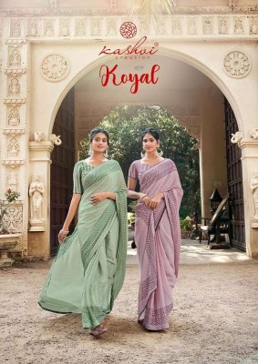 Kashvi Creation Koyal Brasso Designer Saree Collection  Amavi