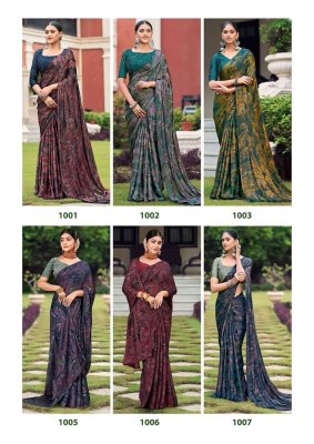 Kashvi Creation Mikashi Soft Silk Embroidery Work Designer Saree catalogue wholesale rate Surat    sarees catalogs
