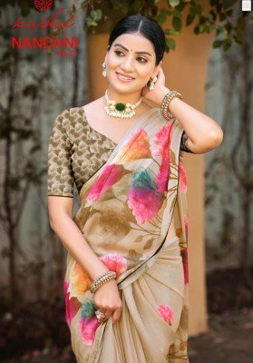 Kashvi Creation Nandani Vol. 01  Georgette Piping Border Collection 