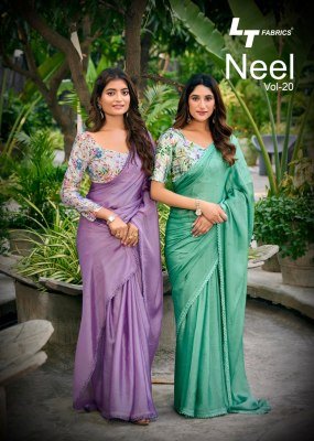 Kashvi Creation Neel Vol 20  Mono Satin Designer Saree Collection  Kashvi creation